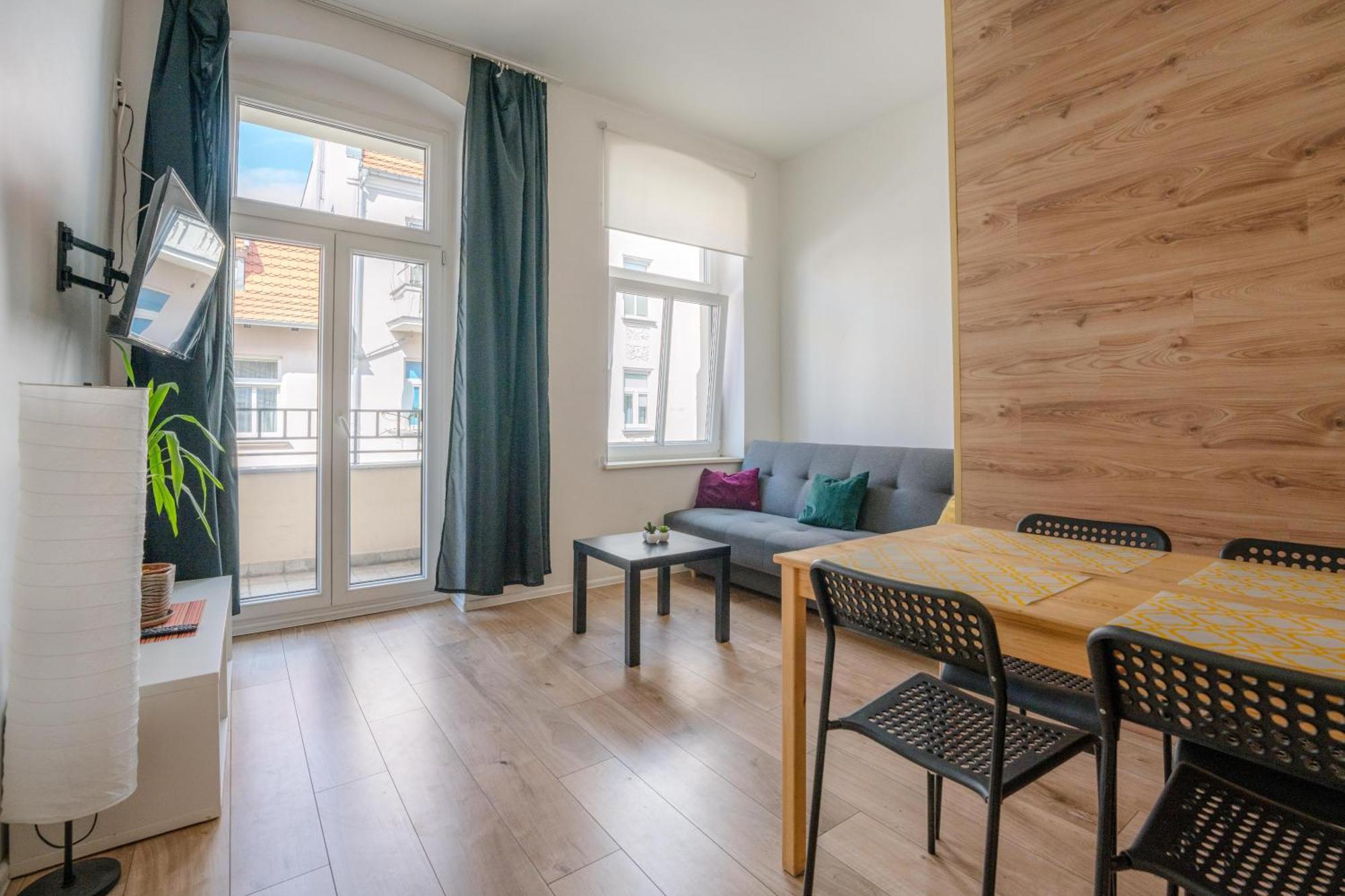 Cosy Balcony Apartment Grudziądz Buitenkant foto